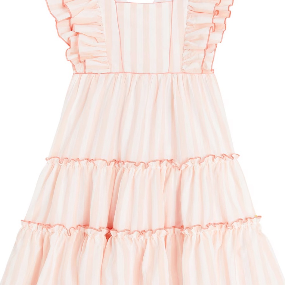 Tartine et Chocolat Size 5 Striped Ruffle Dress